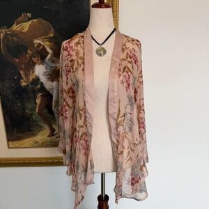 Fairy Floral Sheer Kimono
